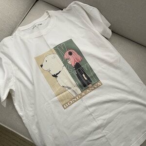 Uniqlo SPY X FANILY Anya and bond t shirt